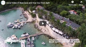 Blue cave tour video