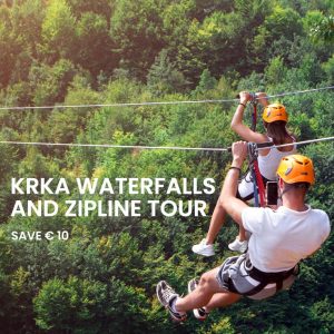 Combo Saver: Krka and Zipline tour