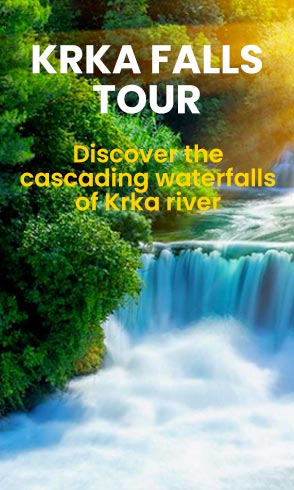 Krka waterfalls tour from Omiš