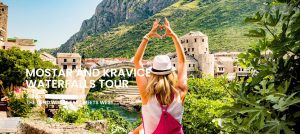 Mostar and Kravice waterfalls tour from Omiš